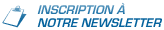 Inscription à la newsletter